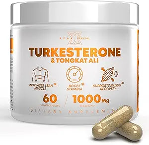 💪 Turkesterone & Tongkat Ali Supplement 1000mg